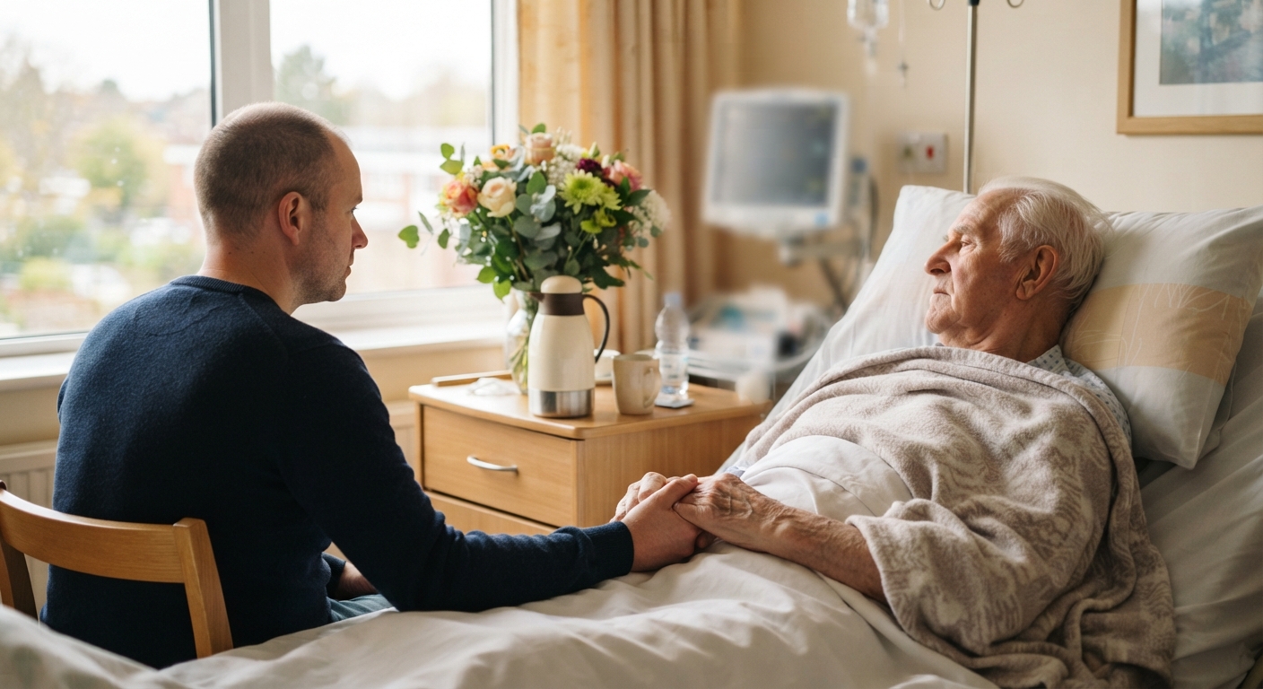 Visite à l'hôpital